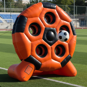 Jeu <span class=keywords><strong>de</strong></span> fléchettes <span class=keywords><strong>de</strong></span> football gonflable avec ballon <span class=keywords><strong>de</strong></span> football/ Personnaliser des fléchettes <span class=keywords><strong>de</strong></span> football gonflables géantes - Product Image 1