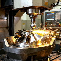 Pièces de machine de fraisage CNC en acier inoxydable sur mesure, haute précision, 5 axes, usinage industriel de petites pièces