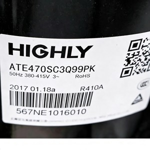 เครื่องอัดอากาศแบบสกรอลล์ Haili รุ่น ATE440UC3Q9PK ATE470SC3Q9PK ATE498SC3Q9RK1 สำหรับใช้งานในอุตสาหกรรม - Product Image 5