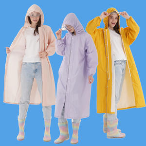 Vêtement de <span class=keywords><strong>pluie</strong></span> pour enfants écologique, imperméable, en polyester taffetas, revêtement en PU, veste légère, imperméable, housse de <span class=keywords><strong>pluie</strong></span> - Product Image 2