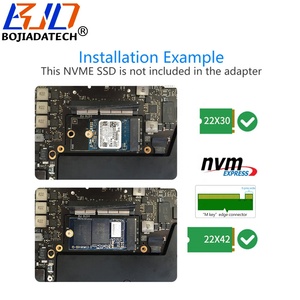 Ngff M.2 M-Key Key B + M 2230 2242 M2 Pci-E NVMe <span class=keywords><strong>SSD</strong></span> <span class=keywords><strong>Adapter</strong></span> Thẻ Cho 2016 2017 13 "13 Inch MacBook Pro A1708 - Product Image 4
