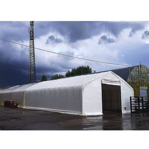 Abri de conteneur maritime en PVC personnalisable, abri de garage pour conteneurs, abri de stockage industriel, abri pour voitures, abri dôme, tente - Product Image 5
