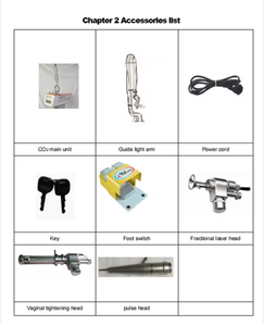 Equipo de belleza láser de última generación de 10600nm para tensado vaginal, láser fraccional de CO2, máquina de láser fraccional de CO2 para uso en salones. - Product Image 5