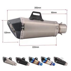 Silencieux d'échappement de moto universel de qualité supérieure DB Killerforkawasaki Ninja400 Z250 <span class=keywords><strong>Z900</strong></span> - Product Image 4
