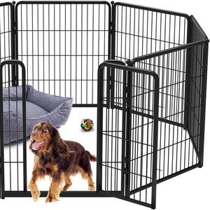 <span class=keywords><strong>Cage</strong></span> à chien en métal robuste chenil intérieur extérieur pour grandes races - Product Image 1
