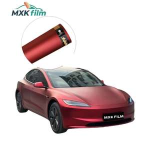 <span class=keywords><strong>Vinilo</strong></span> para Envolver el Capó del <span class=keywords><strong>Coche</strong></span> Catpiano, <span class=keywords><strong>Vinilo</strong></span> de Alta Calidad para Automóviles, Rojo y Negro, Rollo de <span class=keywords><strong>Vinilo</strong></span> Satinado Rojo para Envolver Todo el Cuerpo del <span class=keywords><strong>Coche</strong></span> - Product Image 4