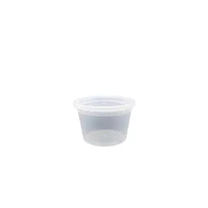 Taiwan High End Price Original Color Microwavable Disposable Food Storage Container 12OZ For Soup