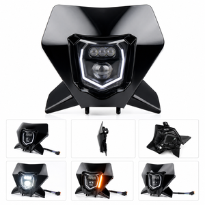 ไฟหน้ามอเตอร์ไซค์ LED สว่างสูงสำหรับ KTM EXC 250 ปี 2023-2024 กันน้ำ ทนทานต่อแรงสั่นสะเทือน จากโรงงานโดยตรง - Product Image 2