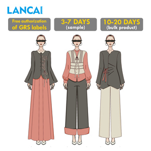 Elegant Modest Wear for Women, Custom Professional Skirt & Pants <b>Sets</b>, 3-7 Days Fast Sampling Garment Factory, Small MOQ Service - Product Image 1