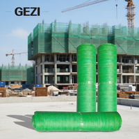Filet de sécurité en monofilament à haute résistance, construction en fil rond, 60-180g, protection contre les chutes de débris