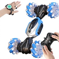 Voiture télécommandée transformable et capteuse de mouvements, véhicule tout-terrain électrique rechargeable pour enfants de 0 à 24 mois
