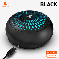 JEQANG JB-696 Mini Enceinte Portable Son Basse Haute Qualité LED RGB Réduction de Bruit Étanche BT Sans Fil pour Utilisation Extérieure