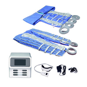 Dispositivo Profesional de Masaje por Presión de Aire de 24 Cámaras para Drenaje Linfático de Cuerpo y Piernas, Construcción de Acero Inoxidable y ABS - Product Image 2