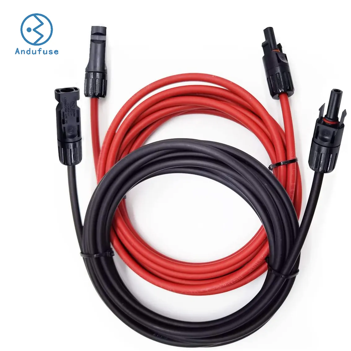 MC 4 1-30M 14AWG 태양광 패널 연장 케이블 와이어 암 및 수 커넥터가 있는 태양광 커넥터-2 개 세트