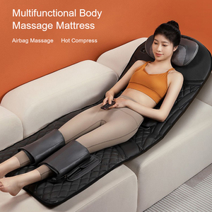 2023 Electric Smart Massage Mattress Airbag Shiatsu Vibrating Heating Thai Massage Mat Massage Mattress Topper