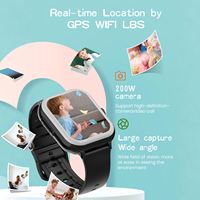 Montre connectée pour enfants VM01, étanche IP67, AMOLED, 4G, GPS, appel SOS, caméra vidéo 3MP, Android OS, pour les étudiants