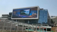 Écran publicitaire LED P8 pour l'extérieur, 256x128mm, smd3535, panneau de matrice