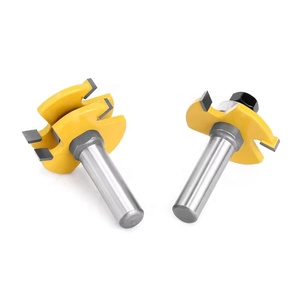 2 cái 12 mét Shank lưỡi & Groove Doanh lắp ráp <span class=keywords><strong>Router</strong></span> bit thiết lập <span class=keywords><strong>Router</strong></span> <span class=keywords><strong>bits</strong></span> cho gỗ chế biến gỗ - Product Image 4