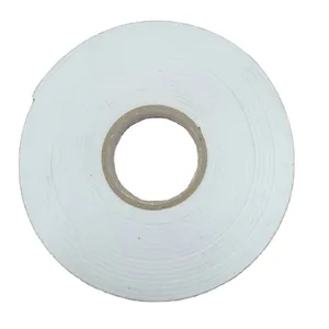 Double sided white PE foam tape heavy duty strong weatherproof adhesive tape gap filling mounting tape