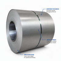 Bobina de Acero al Carbono Laminado en Frío DC01 SPCC de Alta Calidad SJTSTEEL, Lámina de Acero CRC para Estampado de Precisión e Ingeniería