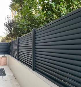 Panel de Cerca para Jardín Exterior de Aleación de Aluminio Soldado, Ecológico, de Bajo Mantenimiento, Estético y Duradero, Venta al por Mayor de Fábrica - Product Image 3