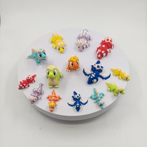 Nouvelle figurine dinosaure 3D multicolore en PLA, articulée, mignonne, jouet pour bébé, cadeau et décoration 2026 - Product Image 3