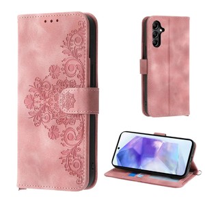 Custodia a Portafoglio Classica di Lusso con Motivo Floreale in PU per iPhone 18 Pro Max e <span class=keywords><strong>Samsung</strong></span> S26, Cover Flip per <span class=keywords><strong>Cellulare</strong></span> - Vendita all'Ingrosso - Product Image 1