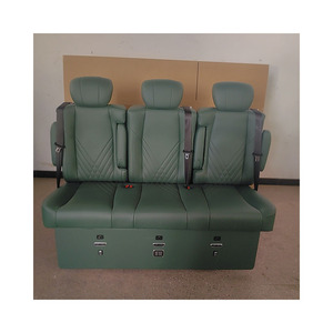 Siège de voiture de luxe réglable en cuir de haute qualité, personnalisé en usine, avec fonction lit/siège relevable pour camion arrière - Product Image 2