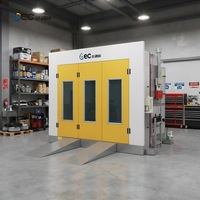 Cabine de peinture industrielle, grande cabine de pulvérisation pour le revêtement de meubles et de machines, chambre de cuisson, four de séchage, atelier certifié CE