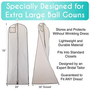 Wholesale High-Quality Heavy-Duty Breathable Foldable <b>Clothing</b> <b>Bag</b> Eco-Friendly Suit Cover <b>Clothing</b> Protection <b>Bag</b> - Product Image 2
