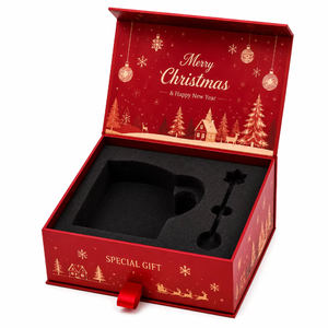 Caja de Regalo Plegable de Lujo para Navidad con Espuma y Caja Rígida - Product Image 2