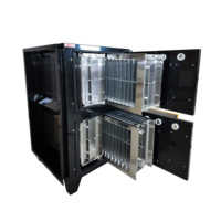 Solution complète de purification d'air pour cuisine Deyue, filtre à fumée ESP et ventilation
