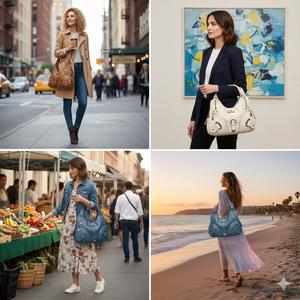 NUEVO 2025 para <span class=keywords><strong>Amazon</strong></span> Cross-border Bolso de mano tipo dumpling para mujer, nuevo bolso cruzado de moda con cierre de cremallera, estilo Preppy - Product Image 2