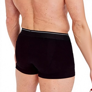 Approvisionnement direct d'usine, prix de gros bas, caleçons pour hommes de haute qualité, écologiques, en spandex/coton, à motif écossais, avec logo personnalisé - Product Image 5