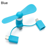Ventilateur USB portable 2-en-1 pour téléphone et ordinateur, mini ventilateur d'été flexible et pliable, le plus vendu