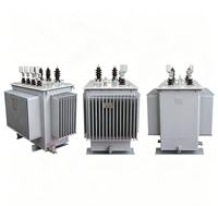 Transformador Sumergido en Aceite de Aleación Amorfa S(B)H15 30kVA-2500kVA 10kV 0.4kV Dyn11 Totalmente Sellado de Baja Pérdida Personalizable