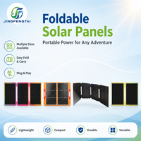 JFT Hocheffizientes 22,1% Monokristallines 30W 6V Faltbares Solarladegerät IP67 Wasserdichtes Tragbares Panel