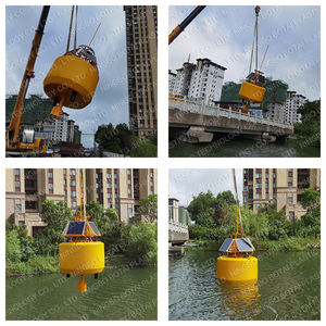 Özelleştirilebilir Plastik İzleme Şamandırası IALA Sertifikalı ISO9001 Onaylı Deniz Navigasyonu Su Kalitesi Verileri - Product Image 6