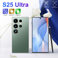 Meilleur prix Smartphone 5G S25 Ultra Mini 16+1 To de stockage Android 14 Processeur Deca Core 5 pouces Téléphones portables 5G mondiaux débloqués pas chers