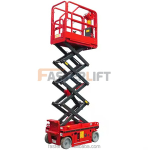 5m 6m 6.8m モバイル電動シザーリフト油圧式高所作業台 CE - Product Image 2