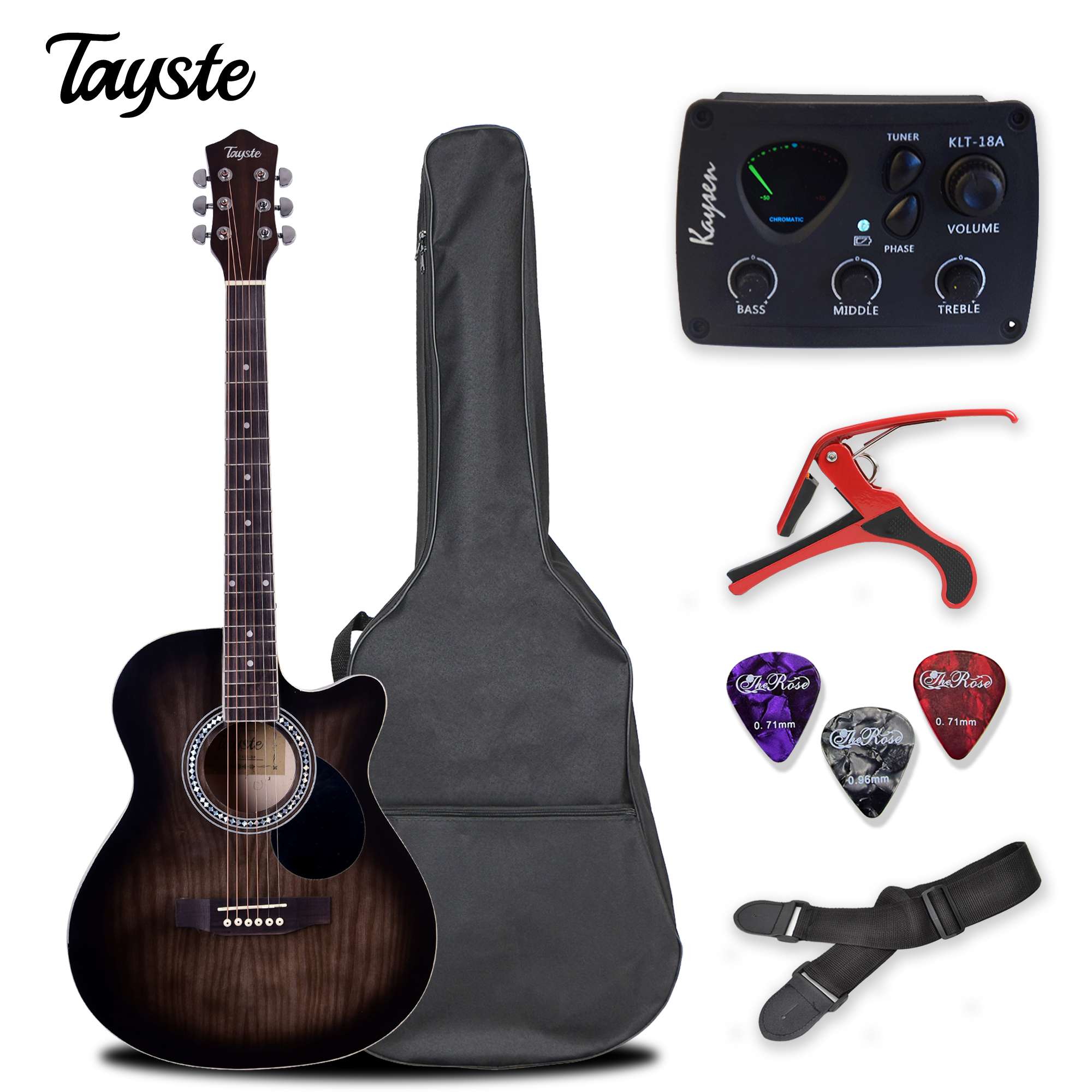 Yamaha F310P2 Chitarra Acustica Pacchetto Principianti - Foto 9