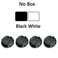 5 Set 56mm 68mm untuk Tutup Tengah Roda Mobil Model Floating BMW E46 E39 E38 E90 E60 X1 X3 X5 X6 50th Anniversary M1 M2 M3 M4 M5 Logo