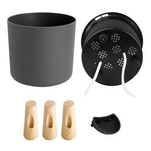 Macetas de riego automático con pies para macetas de jardín con indicador de nivel de agua para plantas de interior - Product Image 5