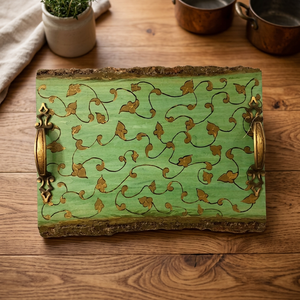 Super Selling Deluxe Eco Friendly American Style Solid <b>Breakfast</b> <b>Tray</b> Long Lasting Quality Handmade Multi-Function Wooden - Product Image 1