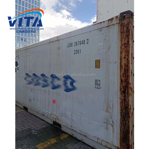 Reliable Used 20RF Reefer <b>Container</b>, Custom Painting & Accessories Service. - Product Image 5