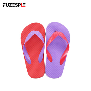 Nuevas Sandalias Chanclas Rojas y Moradas para Mujer y Niña, Estilo Casual, para Playa, Piscina, Verano, Calzado de Dos Colores - Product Image 1