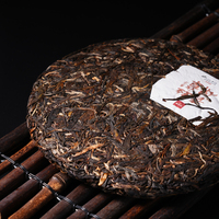Thé Pu'er cru vieilli de qualité collectionneur, Yunnan, Vintage Sheng Puerh en galet, profil aromatique boisé, goût complexe, cadeau de luxe 357g
