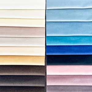 Wejoy 280gsm sáng đa sự lựa chọn màu sắc đồng bằng nhung sofa vải cho sofa ghế đầu giường - Product Image 2