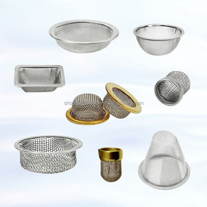 פליז מסנן טבעת אלמנט דלק מסנן דלק מיקרו סל מסנן מיניאטורי נחושת עטוף מסך קצה - Product Image 1