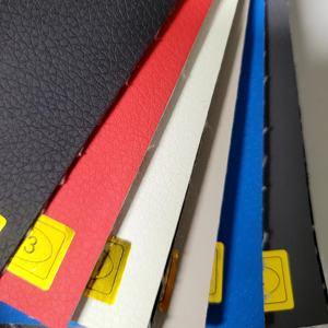 <span class=keywords><strong>Cuir</strong></span> artificiel gaufré en PU durable, avec support tissé, pour chaussures, meubles, sacs, grain de litchi, résistant aux taches - Product Image 4